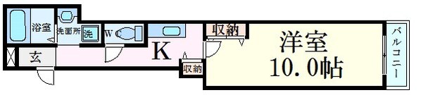 ビレイユ眞英綾小路の物件間取画像